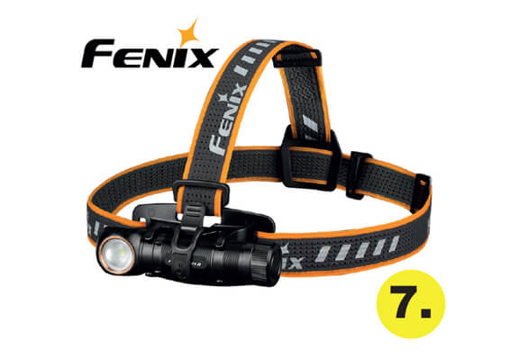 Nabíjateľná čelovka Fenix HM61R Amber – 3 ks, v hodnote 270 € (3 x 90€)